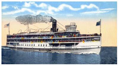 (Image: `Americana' Ferry Postcard)