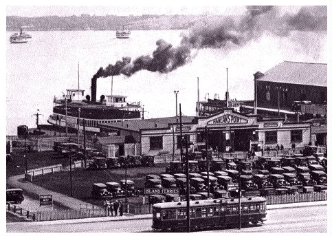 (Image: Mainland Ferry Dock and Tram Car Stop)