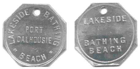 (Image: Obverse and Reverse of a Park Token)