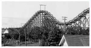 (Image: The Coaster as seen from the Swimming Pool)