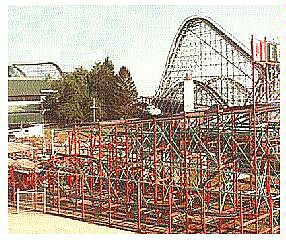 (Image: `Wild Mouse' and `Comet' Coasters)