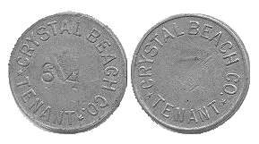 (Image: Obverse and Reverse of a Park Token)