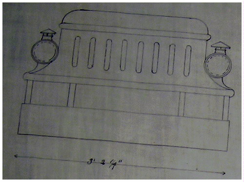 (Image: Front-View Blueprint of a `Scenic Railway' Car)