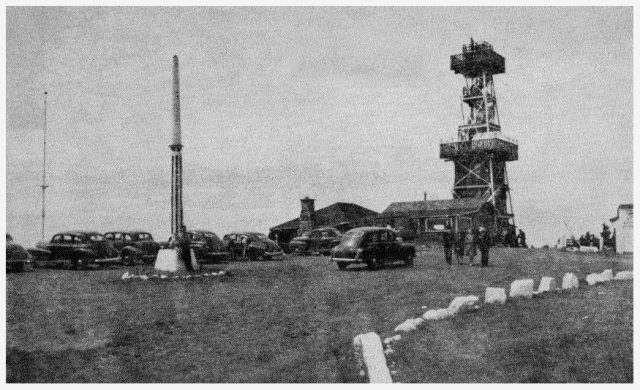 (Image: Cars Parked near the Lookoff Tower)