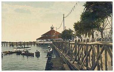 (Image: The Lagoon Boardwalk and Carousel Building)
