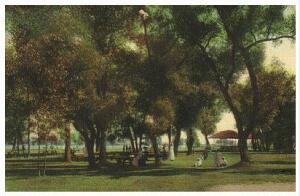 (Image: Woods and a Gazebo or Bandstand)