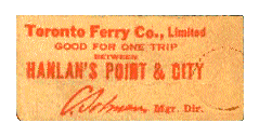 (Image Right: Ferry Ticket)