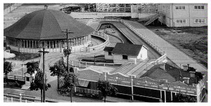 (Image: The Carousel Building and `Greyhound Racer')