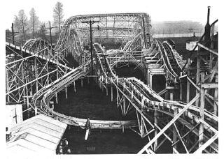 (Image: End View of The `Dip the Dips' Coaster)