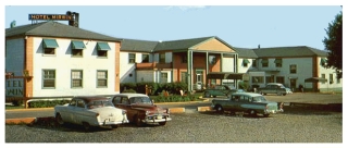 (Image Right: Mirwin Hotel, circa 1950s)