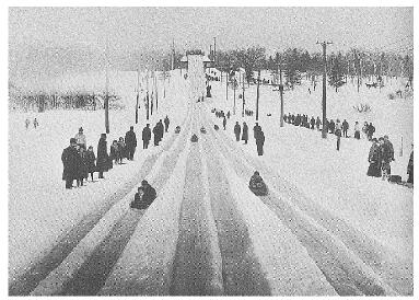 (Image: Near the Start of the Toboggan Run)