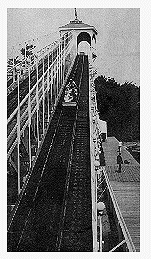 (Image: Looking up the Down Side of a `Chutes' Ride)