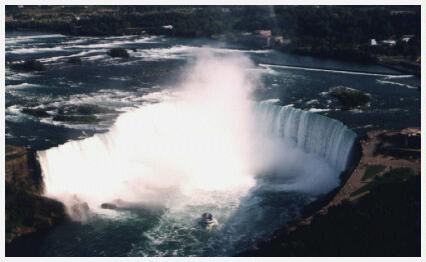 (Image: View of the `Horseshoe Falls' from the Tower)