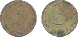 (Image: Obverse and Reverse of a Ride Token)
