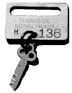 (Image: Bathing Pavilion Locker Key)