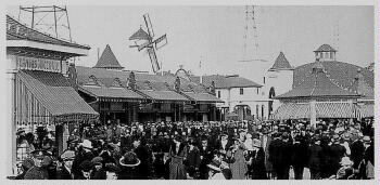 (Image: The Midway with Concession Buildings)
