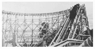 (Image: `Giant' Coaster - First Turn-Around)